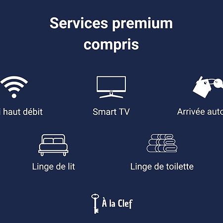 A La Clef - Charmant Studio Proche Gare Et Centre - Ideal Pro & Couple - Wifi Le Mans Eksteriør billede