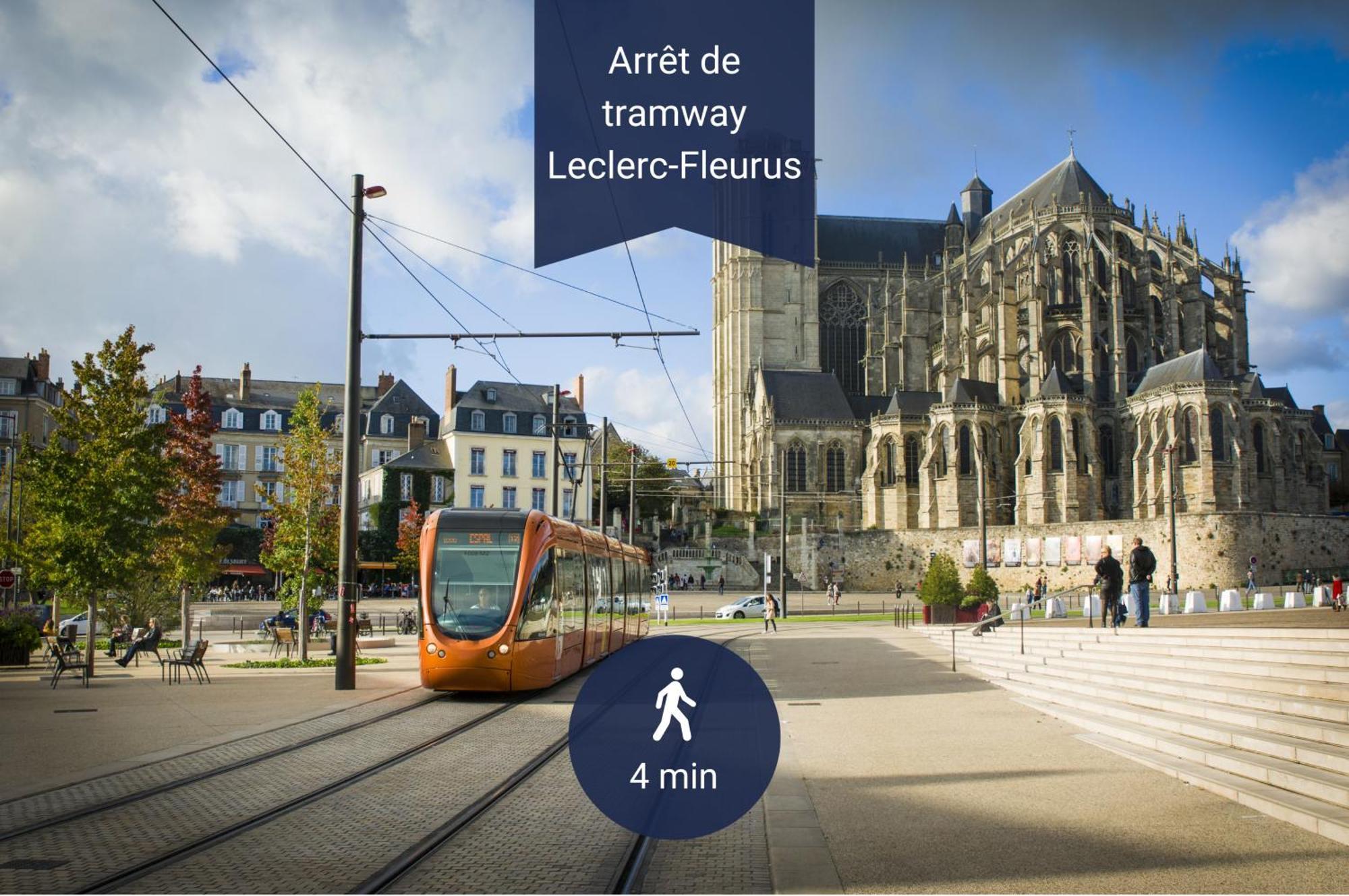 A La Clef - Charmant Studio Proche Gare Et Centre - Ideal Pro & Couple - Wifi Le Mans Eksteriør billede